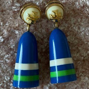 Nautical Tory Burch Earrings